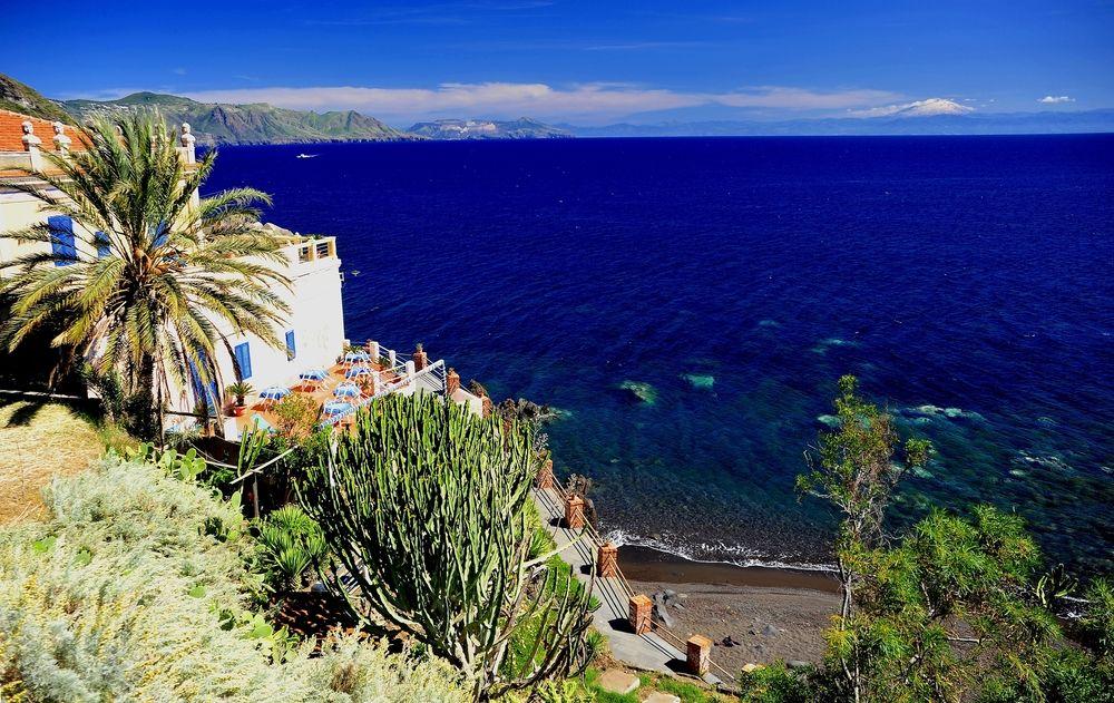 Hotel L'Ariana Isole Eolie - Una Esperienze Leni Exteriör bild